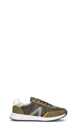 ACBC Sneaker uomo verde in pelle