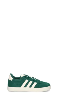 ADIDAS VL COURT 3.0 K Sneaker ragazzo verde in suede