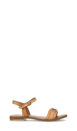 ALVIERO MARTINI Sandalo donna marrone in pelle