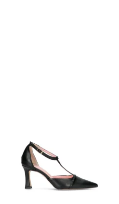 BIANCOANTICO Décolleté donna nera