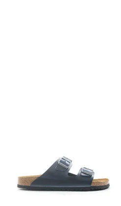 BIRKENSTOCK ARIZONA Ciabatta uomo blu in pelle