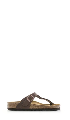 BIRKENSTOCK GIZEH Ciabatta donna marrone in pelle