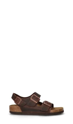 BIRKENSTOCK MILANO BS Sandalo donna marrone in pelle