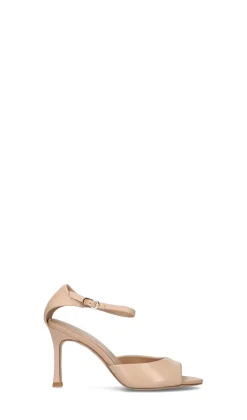 CAFéNOIR Sandalo donna nude in pelle