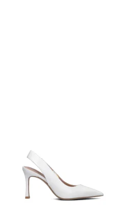 CAFéNOIR Slingback donna bianca in pelle