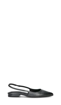 CALVIN KLEIN Decollete donna nera in pelle