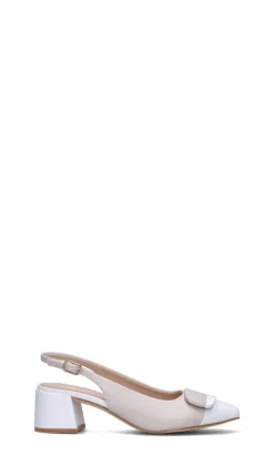 CATCH JUICE Slingback donna beige/bianca
