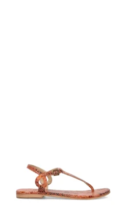 CB FUSHION Sandalo donna rosa in pelle