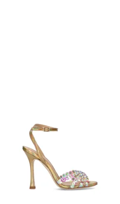 CHANTAL 1962 Sandalo donna oro in pelle