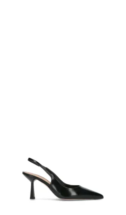 CHANTAL 1962 Slingback donna nera in pelle