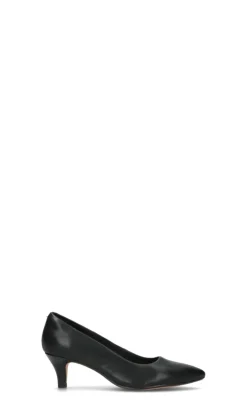 CLARKS ESSENTIALS Décolleté donna nera in pelle