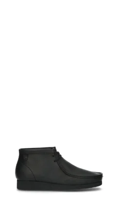 CLARKS ESSENTIALS Polacco uomo nero in pelle