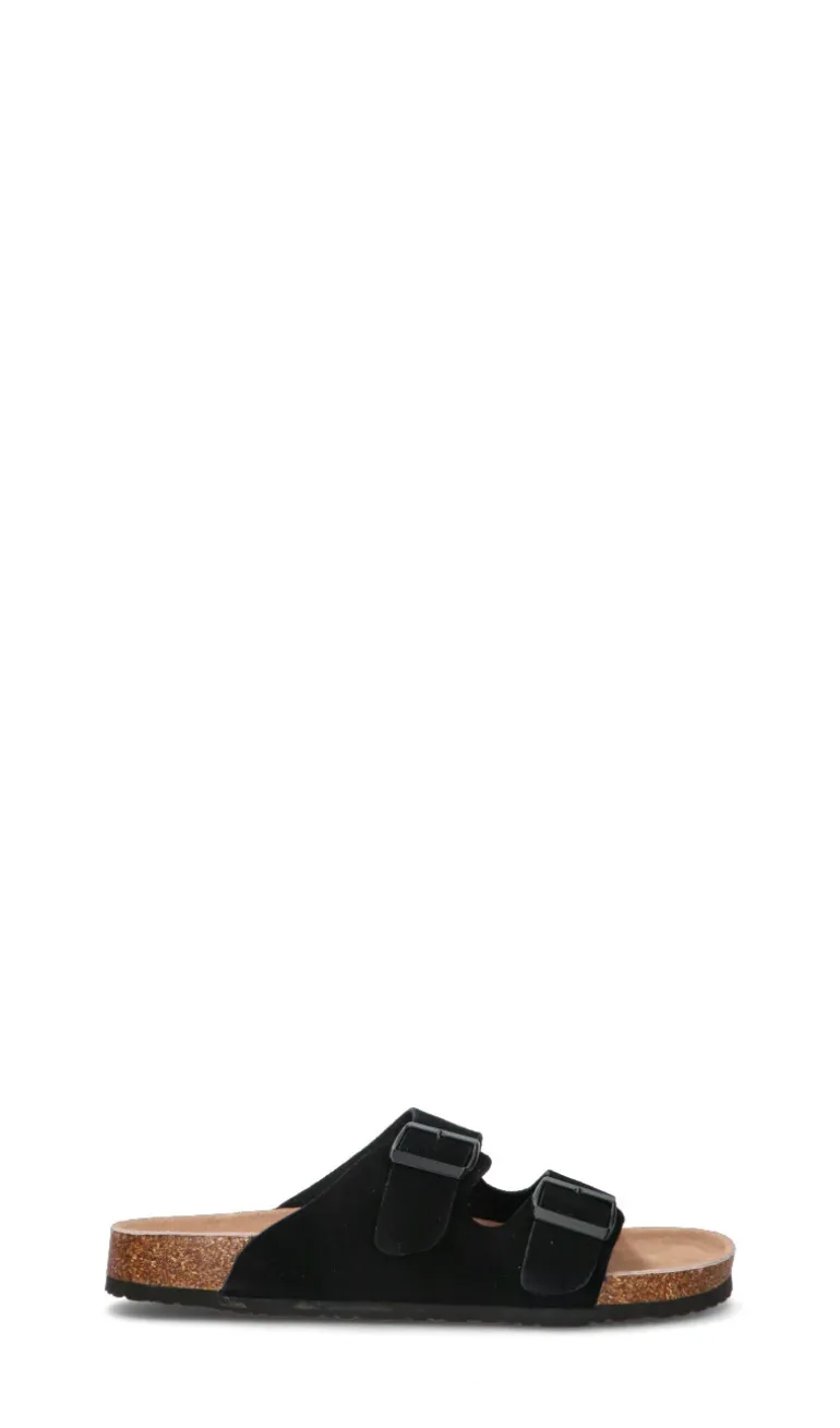 COLORS OF CALIFORNIA Ciabatta uomo nera in suede