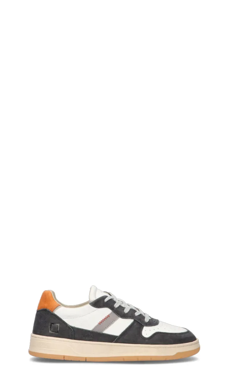 D.A.T.E. - COURT 2.0 Sneaker uomo bianca/blu in pelle