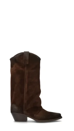 DOROTHYD Stivale donna testa di moro in suede