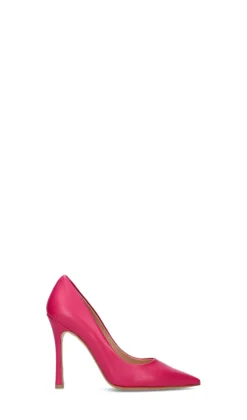 ENZO DI MARTINO Decollete donna rosa in pelle