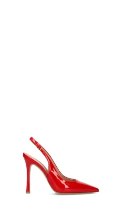 ENZO DI MARTINO Slingback donna rossa in pelle