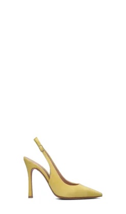 ENZO DI MARTINO Slingback donna gialla in suede