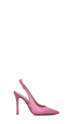 ENZO DI MARTINO Slingback donna rosa in pelle