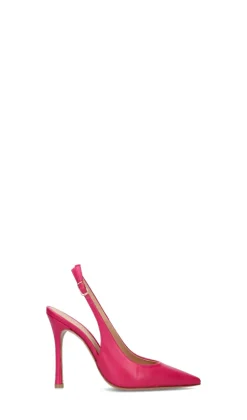 ENZO DI MARTINO Slingback donna rosa in pelle