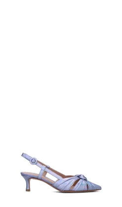 ENZO DI MARTINO Slingback donna lilla in pelle