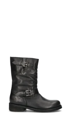FELMINI Stivale donna nero in pelle