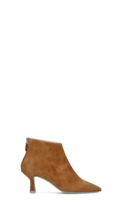 FRATELLI RUSSO Tronchetto donna marrone in suede