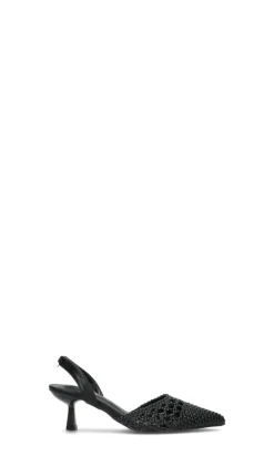 FRICKY Slingback donna nera