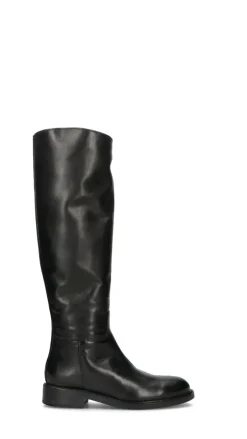 FRICKY Stivale donna nero in pelle