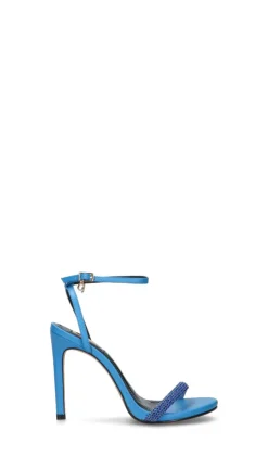 GAUDI' Sandalo donna blu in pelle