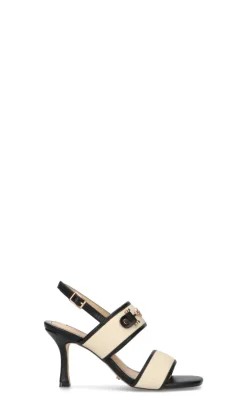 GAUDI' Sandalo donna panna/nera