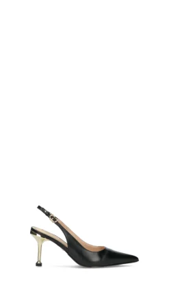 GAUDI' Slingback donna nera in pelle
