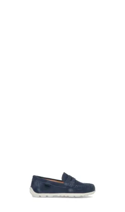 GEOX Mocassino bimbo blu in suede