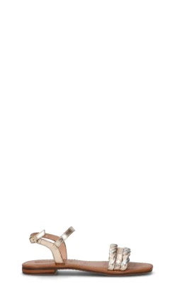 GEOX Sandalo donna oro in pelle