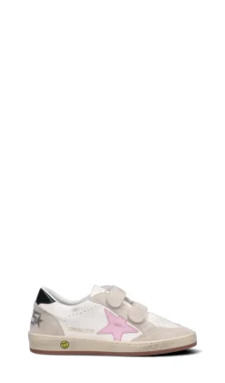 GOLDEN GOOSE - BALL STAR STRAP Sneaker ragazza bianca in pelle