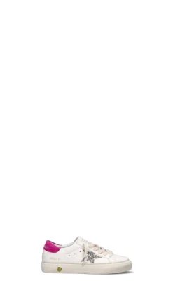 GOLDEN GOOSE Sneaker bimba bianca/fucsia in pelle