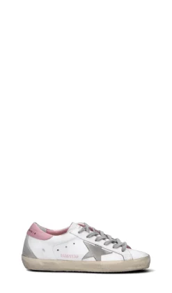 GOLDEN GOOSE SUPERSTAR Sneaker donna bianca/rosa in pelle
