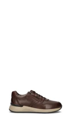 GRAFIA Sneaker uomo marrone in pelle