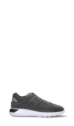 HOGAN - H483 Sneaker uomo grigia in suede