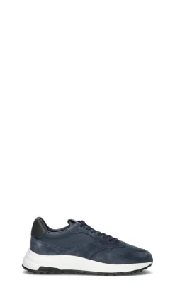 HOGAN - HYPERLIGHT Sneaker uomo blu in suede