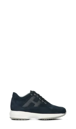 HOGAN Sneaker donna blu in pelle