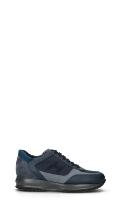 HOGAN Sneaker uomo blu in pelle