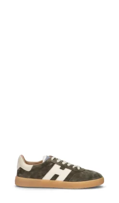 HOGAN Sneaker uomo militare in suede