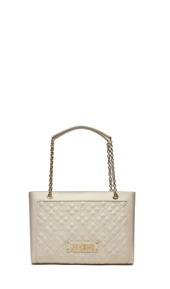 LOVE MOSCHINO - Borsa donna avorio