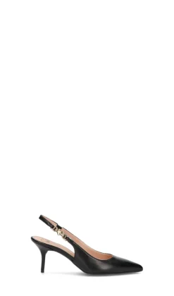 LOVE MOSCHINO Decollete donna nera in pelle