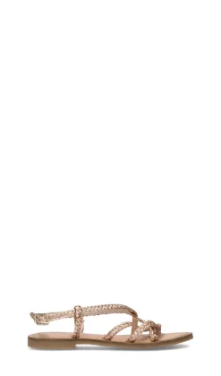 MYJOLI' Sandalo donna giallo in pelle