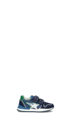 NATURINO Sneaker bimbo blu in suede