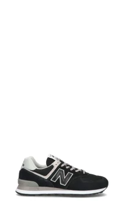 NEW BALANCE 574 Sneaker uomo nera in suede
