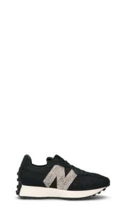 NEW BALANCE Sneaker donna nera/leopardata in suede