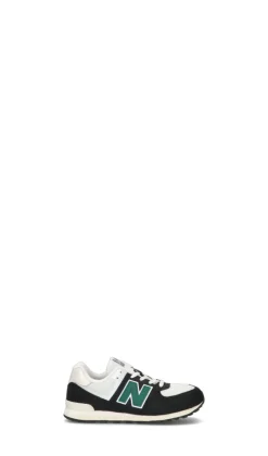 NEW BALANCE Sneaker ragazzo nera/bianca